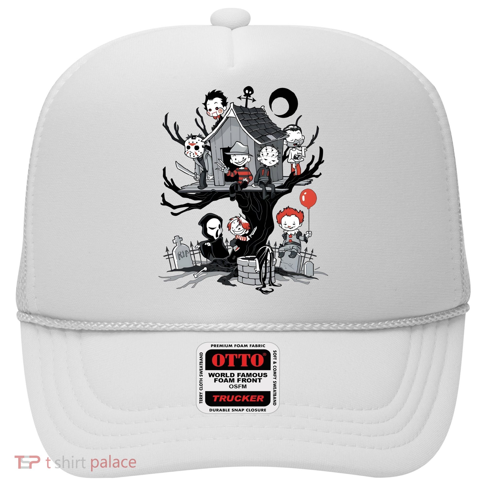 Halloween Kids Movie Famous Killers Tree House Horror Character Hat