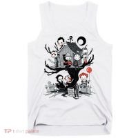 Halloween Kids Movie Famous Killers Tree House Horror Character Tank Top thumb 0