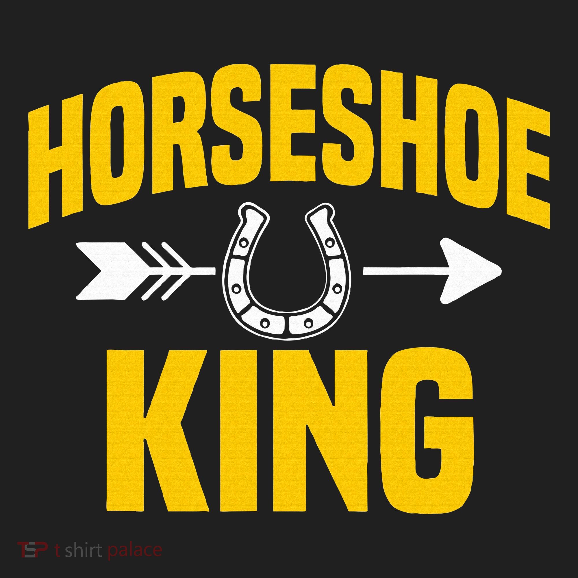Horseshoe King Pitching Horse Lover Ferrier Beanie