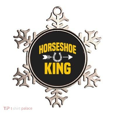Horseshoe King Pitching Horse Lover Ferrier Ornament