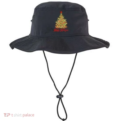 Happy Kwanzaa Pattern Christmas Tree Bucket Hat