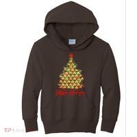 Happy Kwanzaa Pattern Christmas Tree Kids Hoodie thumb 0