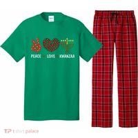 Happy Kwanzaa Peace Love Kwanzaa African Pajama Set thumb 0