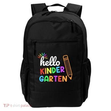 Hello Kindergarten Team Kinder Back To School Teacher Backpack