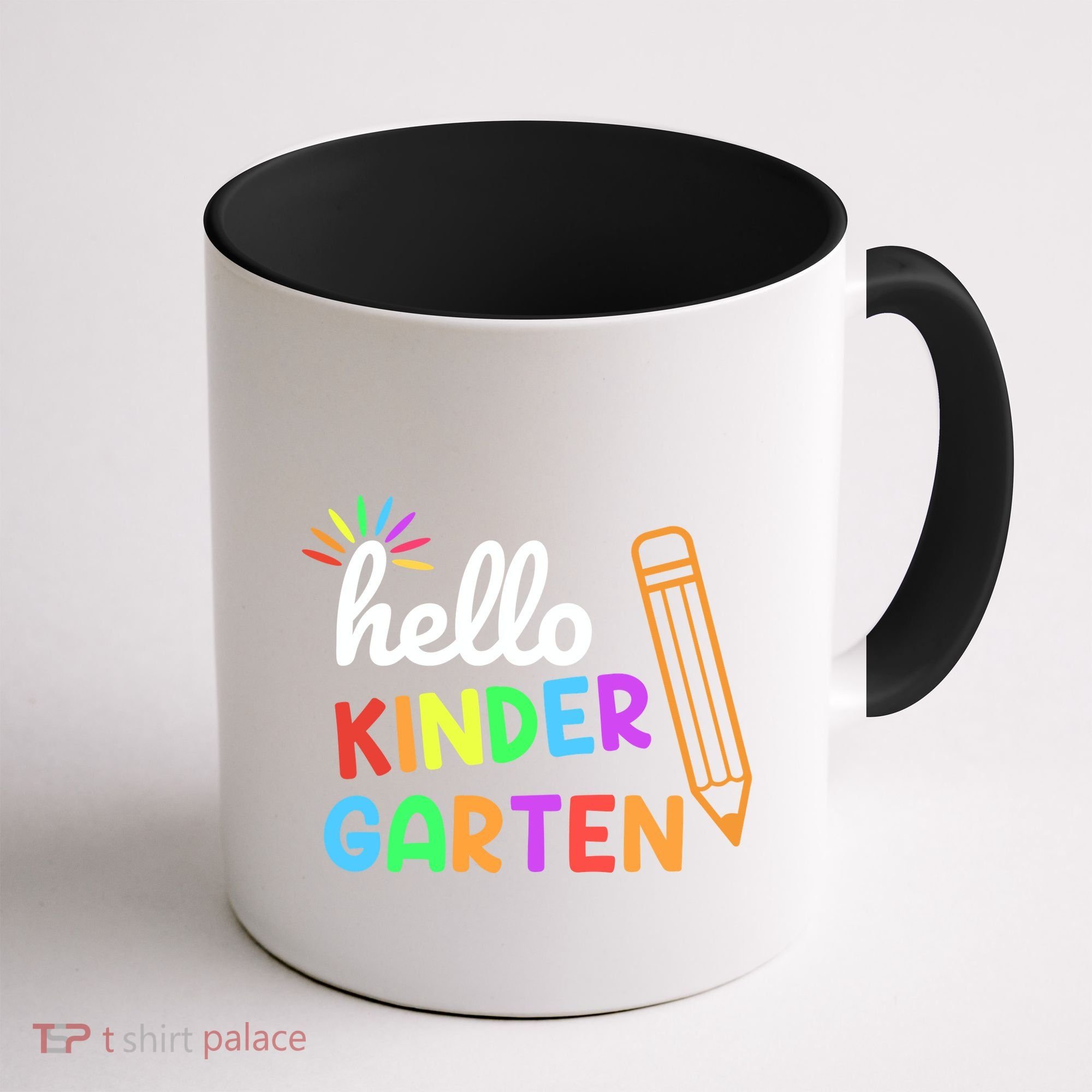 Hello Kindergarten Team Kinder Back To School Teacher Coffee Mug