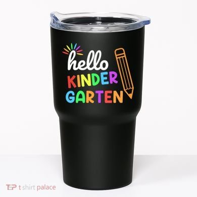 Hello Kindergarten Team Kinder Back To School Teacher Tumbler