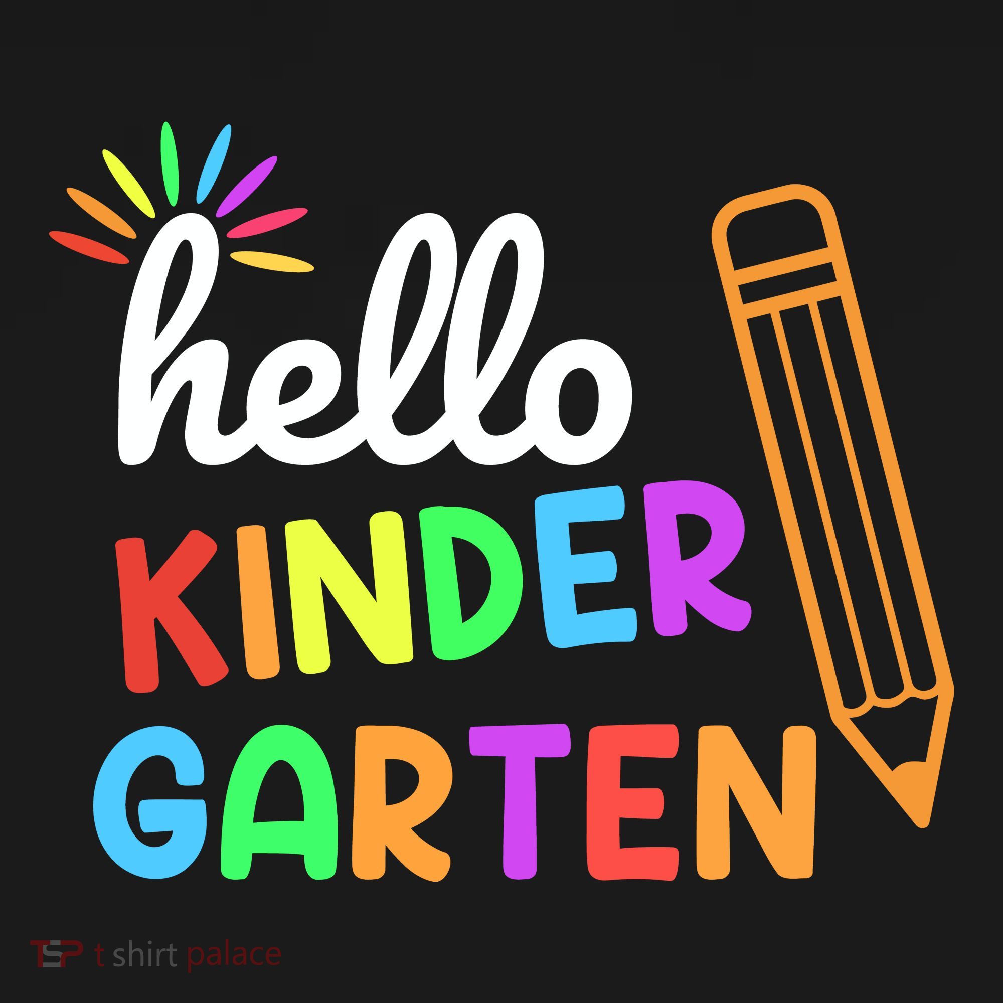 Hello Kindergarten Team Kinder Back To School Teacher Ornament
