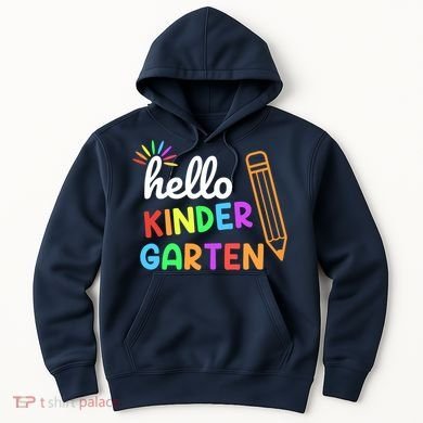 Hello Kindergarten Team Kinder Back To School Teacher Hoodie