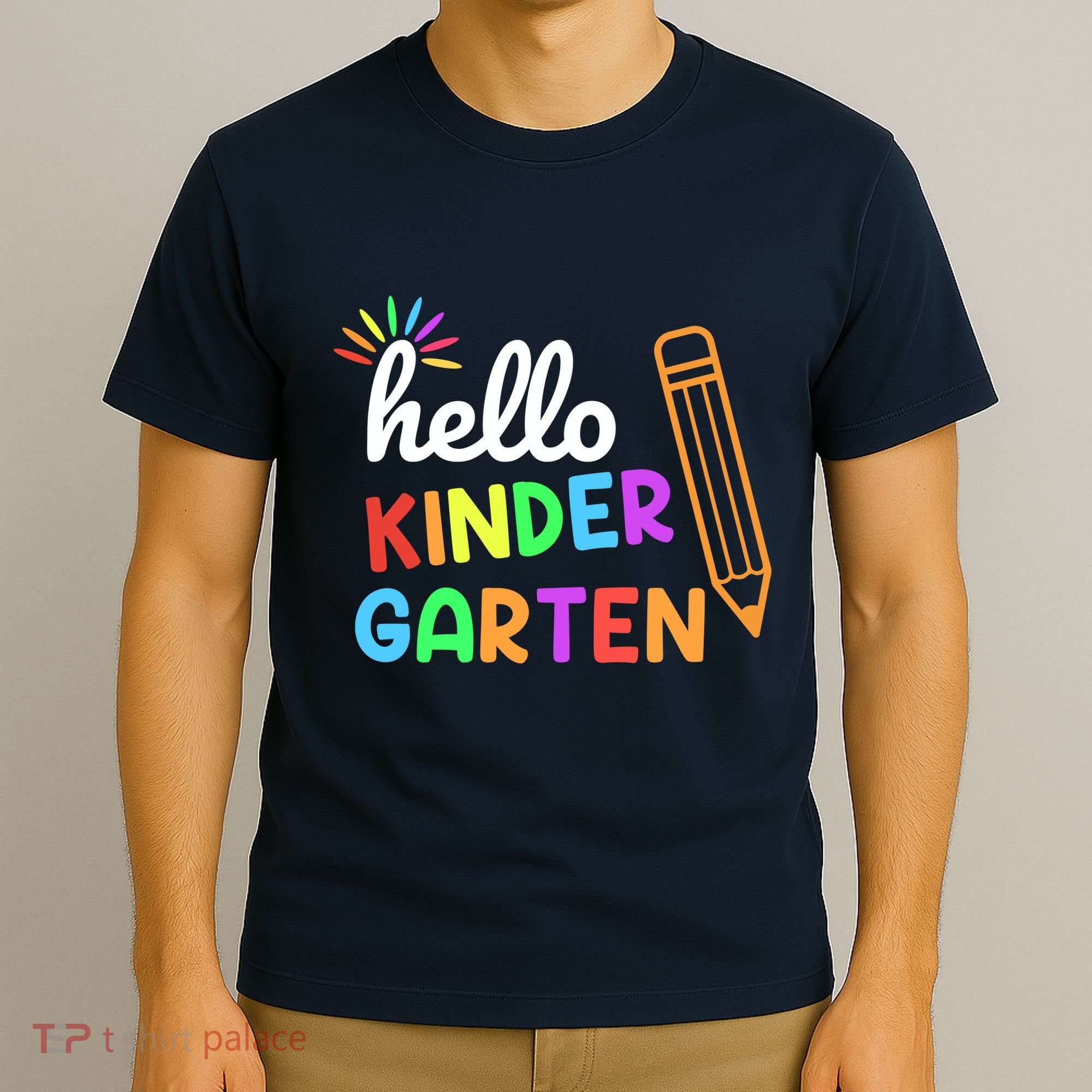 Hello Kindergarten Team Kinder Back To School Teacher T-Shirt