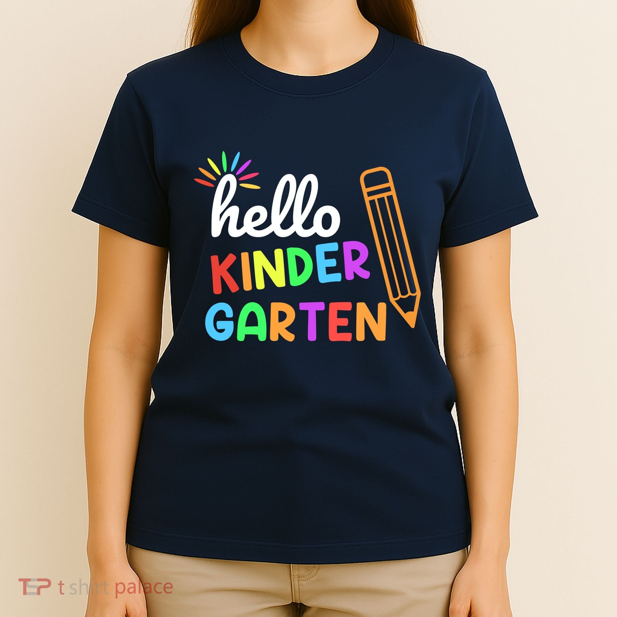 Hello Kindergarten Team Kinder Back To School Teacher T-Shirt