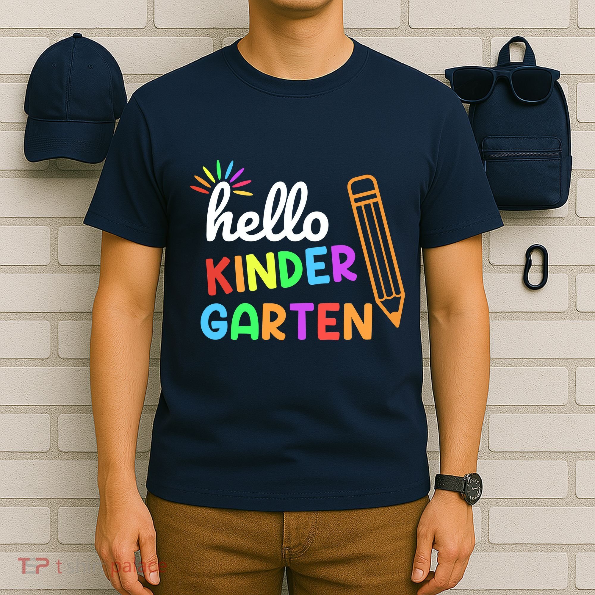 Hello Kindergarten Team Kinder Back To School Teacher T-Shirt