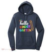 Hello Kindergarten Team Kinder Back To School Teacher Women's Hoodie thumb 0