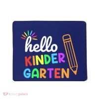Hello Kindergarten Team Kinder Back To School Teacher Mousepad thumb 0