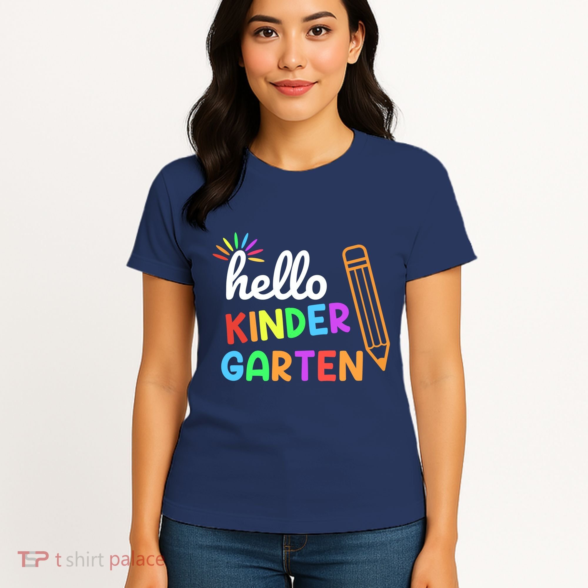 Hello Kindergarten Team Kinder Back To School Teacher Women's T-Shirt