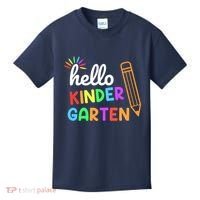 Hello Kindergarten Team Kinder Back To School Teacher Kids T-Shirt thumb 0