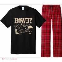 Howdy Kindergarten Teacher Rodeo Country Western Cowgirl Pajama Set thumb 0