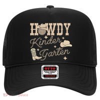 Howdy Kindergarten Teacher Rodeo Country Western Cowgirl Hat thumb 0