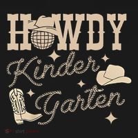 Howdy Kindergarten Teacher Rodeo Country Western Cowgirl Visor thumb 3