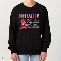 Howdy Kindergarten Teacher Rodeo Country Western Cowgirl Women's Sweatshirt thumb 0