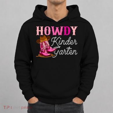Howdy Kindergarten Teacher Rodeo Country Western Cowgirl Hoodie