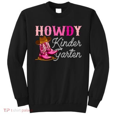 Howdy Kindergarten Teacher Rodeo Country Western Cowgirl Sweatshirt