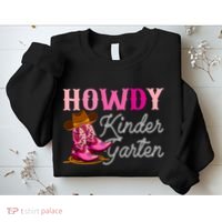 Howdy Kindergarten Teacher Rodeo Country Western Cowgirl Sweatshirt thumb 2