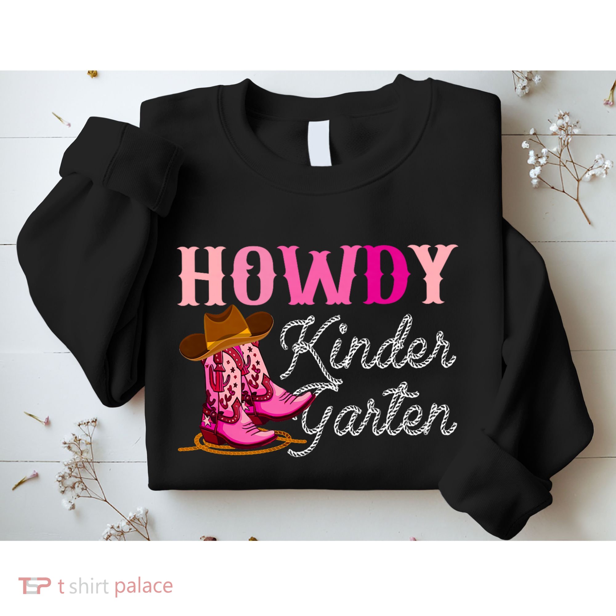 Howdy Kindergarten Teacher Rodeo Country Western Cowgirl Sweatshirt