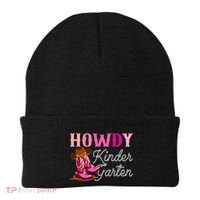 Howdy Kindergarten Teacher Rodeo Country Western Cowgirl Beanie thumb 0