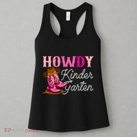 Howdy Kindergarten Teacher Rodeo Country Western Cowgirl Women's Tank Top thumb 3
