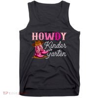 Howdy Kindergarten Teacher Rodeo Country Western Cowgirl Tank Top thumb 0
