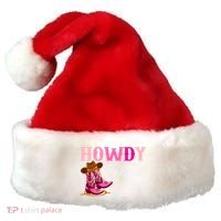 Howdy Kindergarten Teacher Rodeo Country Western Cowgirl Santa Hat thumb 0