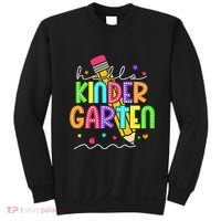 Hello Kindergarten Team Kinder Back To School Teacher Sweatshirt thumb 0