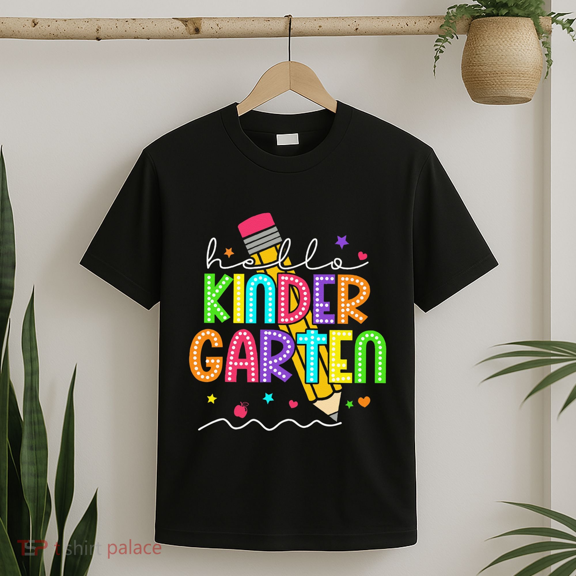Hello Kindergarten Team Kinder Back To School Teacher T-Shirt