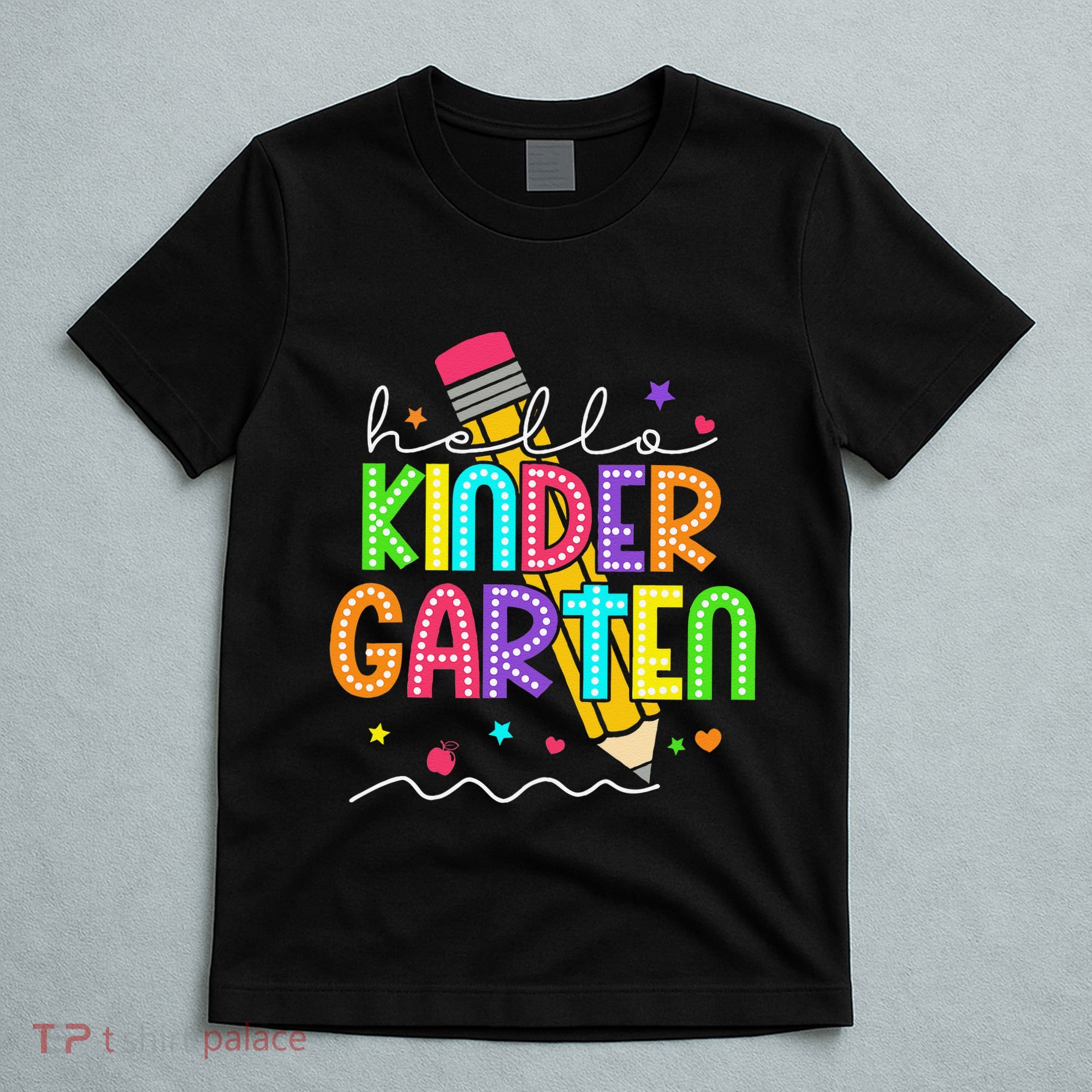 Hello Kindergarten Team Kinder Back To School Teacher T-Shirt