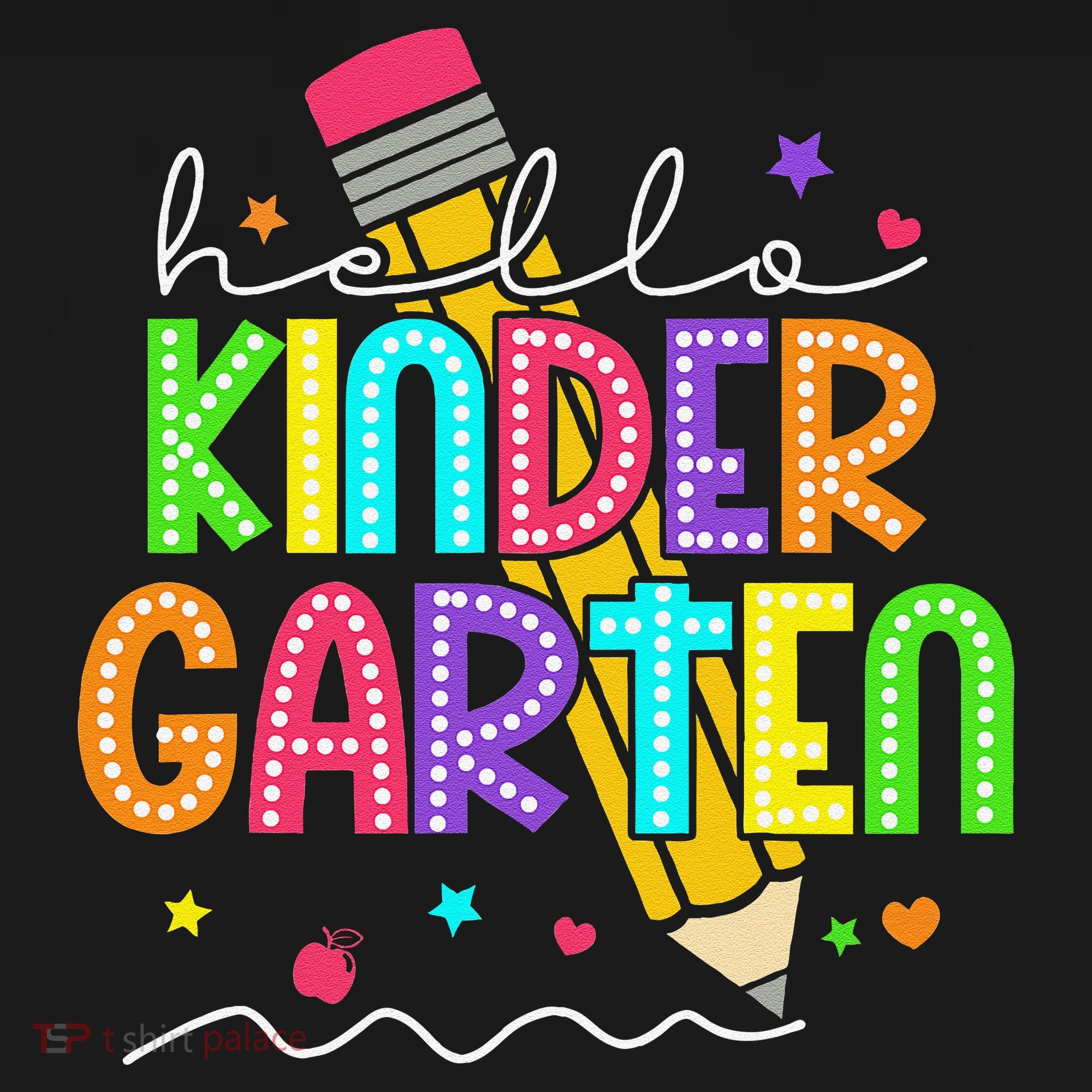 Hello Kindergarten Team Kinder Back To School Teacher Kids Hoodie