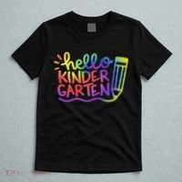 Hello Kindergarten Teacher Tie Dye Welcome Back To School T-Shirt thumb 5