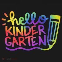Hello Kindergarten Teacher Tie Dye Welcome Back To School Women's Hoodie thumb 2