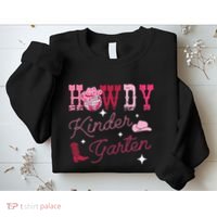 Howdy Kindergarten Teacher Rodeo Country Western Sweatshirt thumb 2