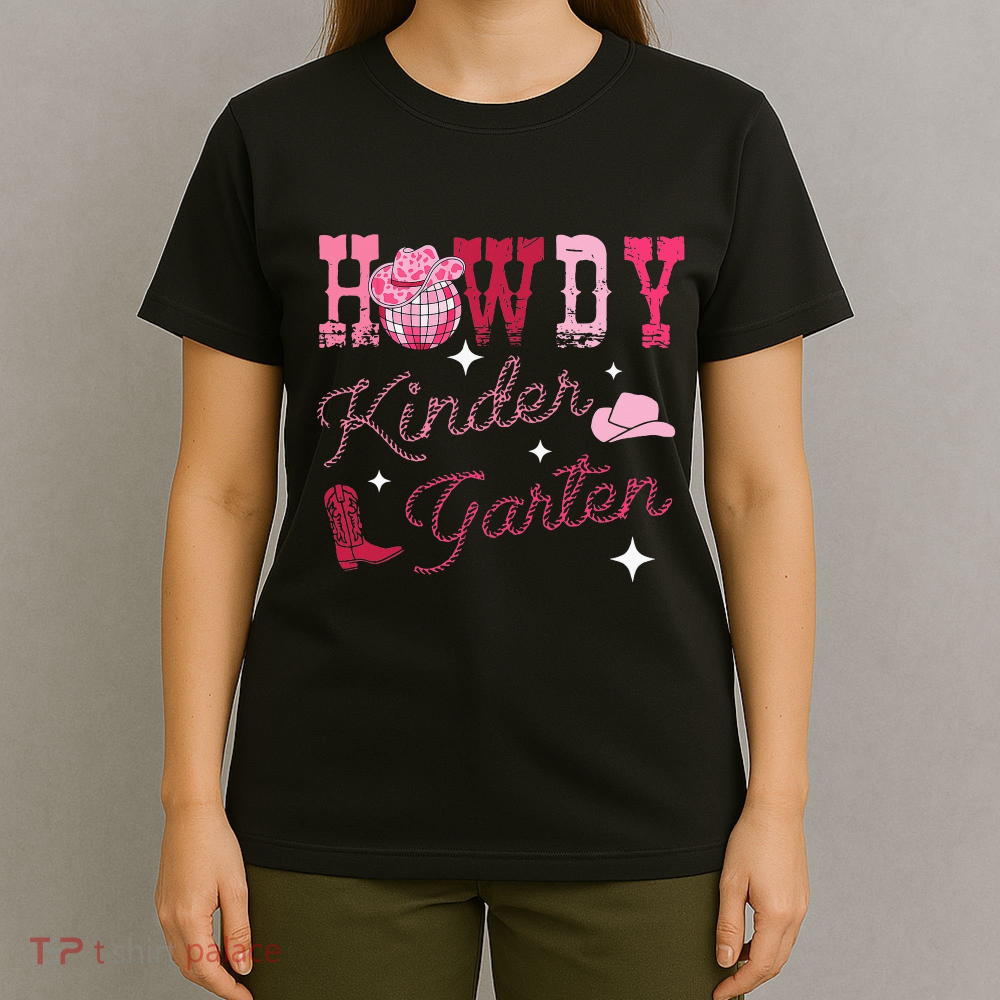 Howdy Kindergarten Teacher Rodeo Country Western T-Shirt