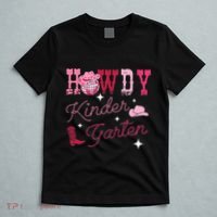 Howdy Kindergarten Teacher Rodeo Country Western T-Shirt thumb 5