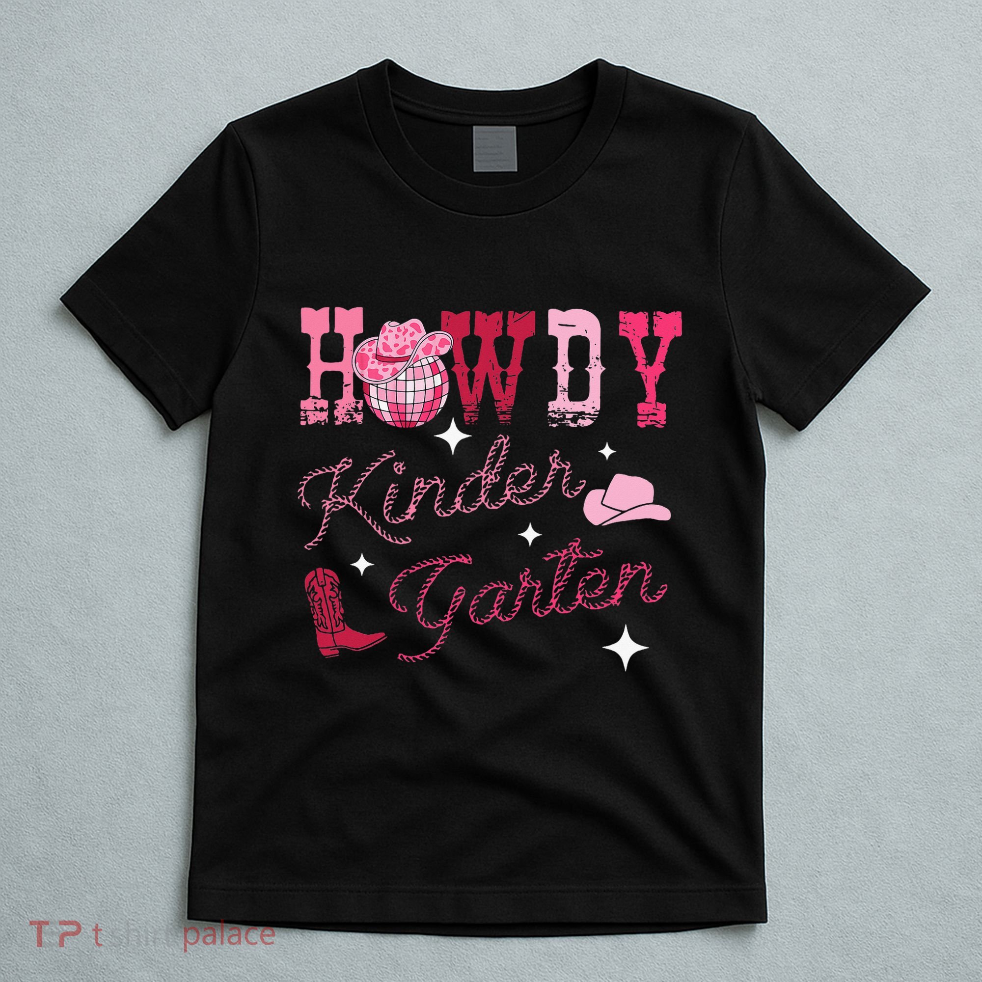 Howdy Kindergarten Teacher Rodeo Country Western T-Shirt