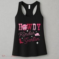 Howdy Kindergarten Teacher Rodeo Country Western Women's Tank Top thumb 3