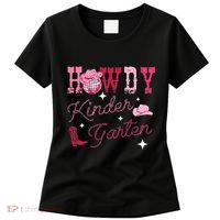 Howdy Kindergarten Teacher Rodeo Country Western Women's T-Shirt thumb 0