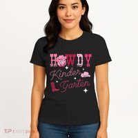 Howdy Kindergarten Teacher Rodeo Country Western Women's T-Shirt thumb 4