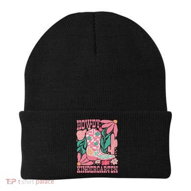 Howdy Kindergarten Western Kindergarten Vibe Teacher Cowgirl Beanie