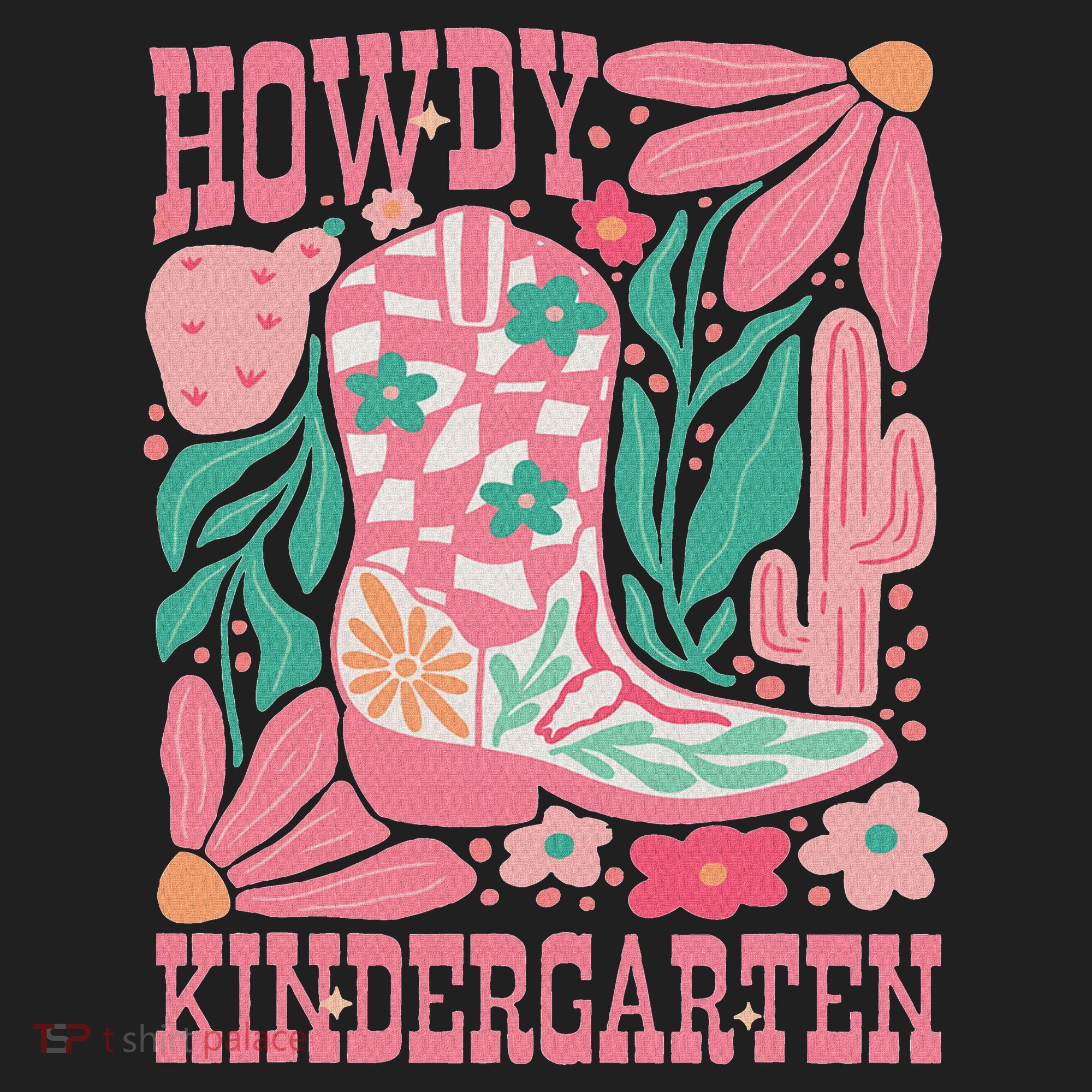 Howdy Kindergarten Western Kindergarten Vibe Teacher Cowgirl Beanie
