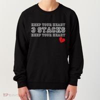 Heartbreak Keep Your Heart Three Stacks Women's Sweatshirt thumb 0