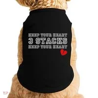 Heartbreak Keep Your Heart Three Stacks Doggie Tank thumb 0
