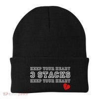 Heartbreak Keep Your Heart Three Stacks Beanie thumb 0