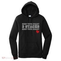 Heartbreak Keep Your Heart Three Stacks Women's Hoodie thumb 0
